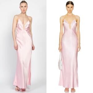 Anna October Pink Maxi Dress